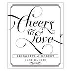 Expressions Small Rectangular Label - Forever Wedding Favors