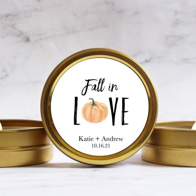 Fall In Love Candle - Forever Wedding Favors