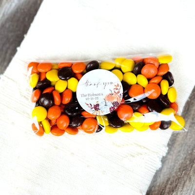 Fall Romance Candy Bags - Forever Wedding Favors