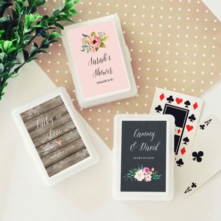 Floral Garden Playing Cards - Forever Wedding Favors