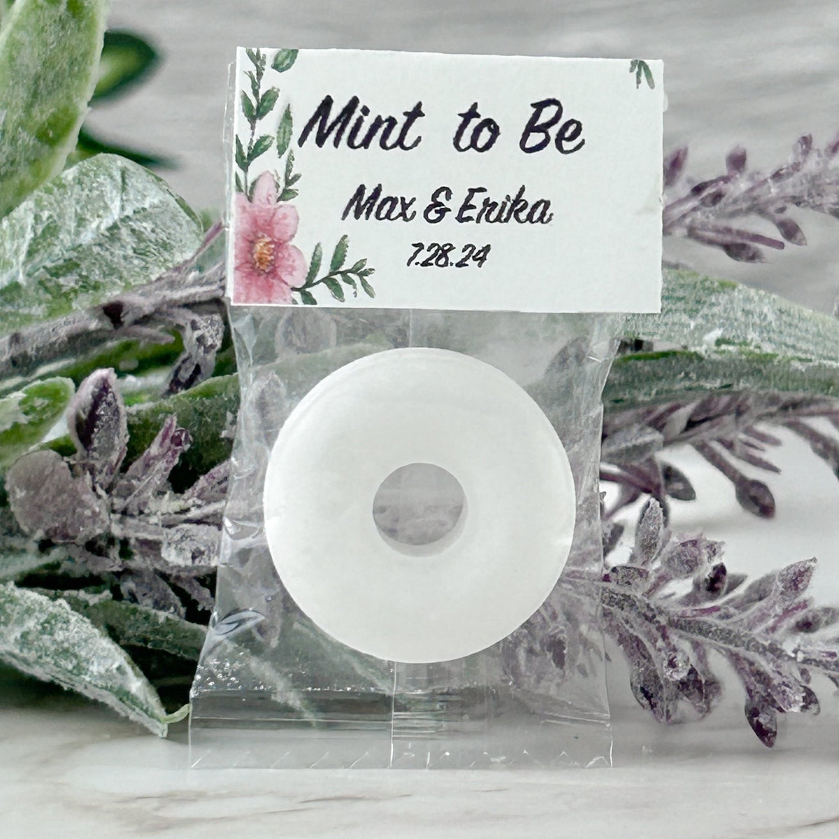 Floral Mint To Be Wedding Favors - Forever Wedding Favors