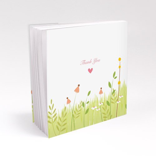 Flower Fields Notepad - Forever Wedding Favors
