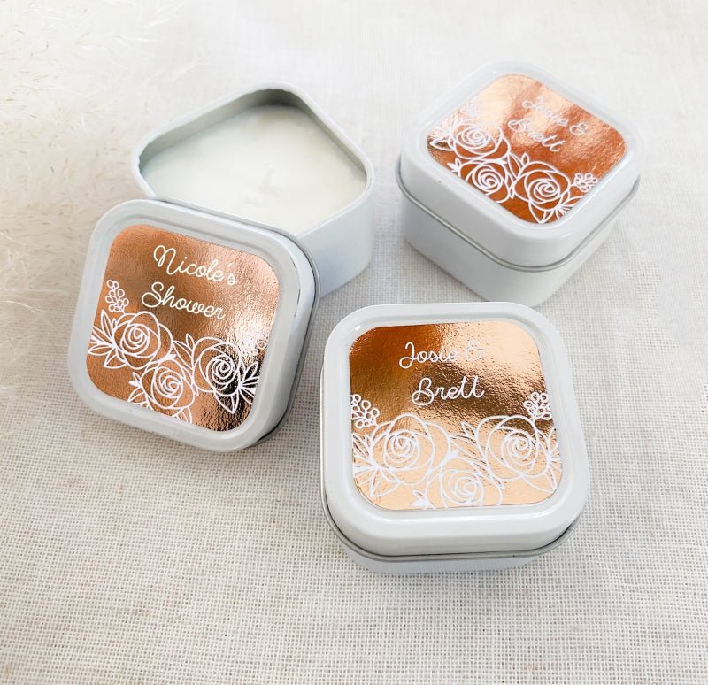 Wedding Favors Personalized Candle Jars