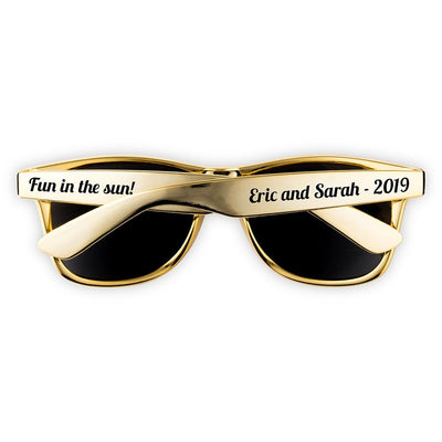 Cheap personalized sunglasses wedding favors sale