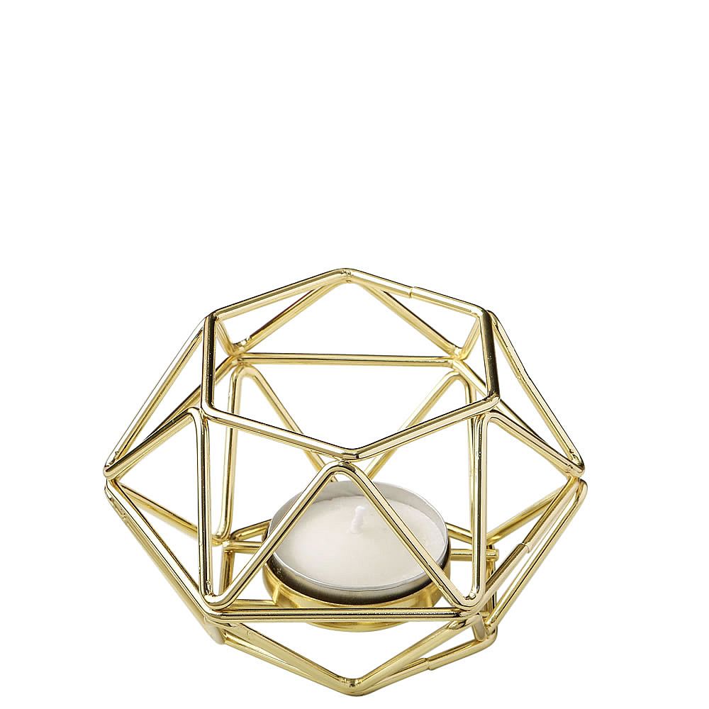 Gold Hexagon Tea Light - Forever Wedding Favors