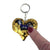 Gold/Silver Sequin Heart Key Chain - Forever Wedding Favors