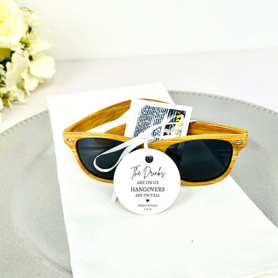 Wayfarer sunglasses cheap wedding favors
