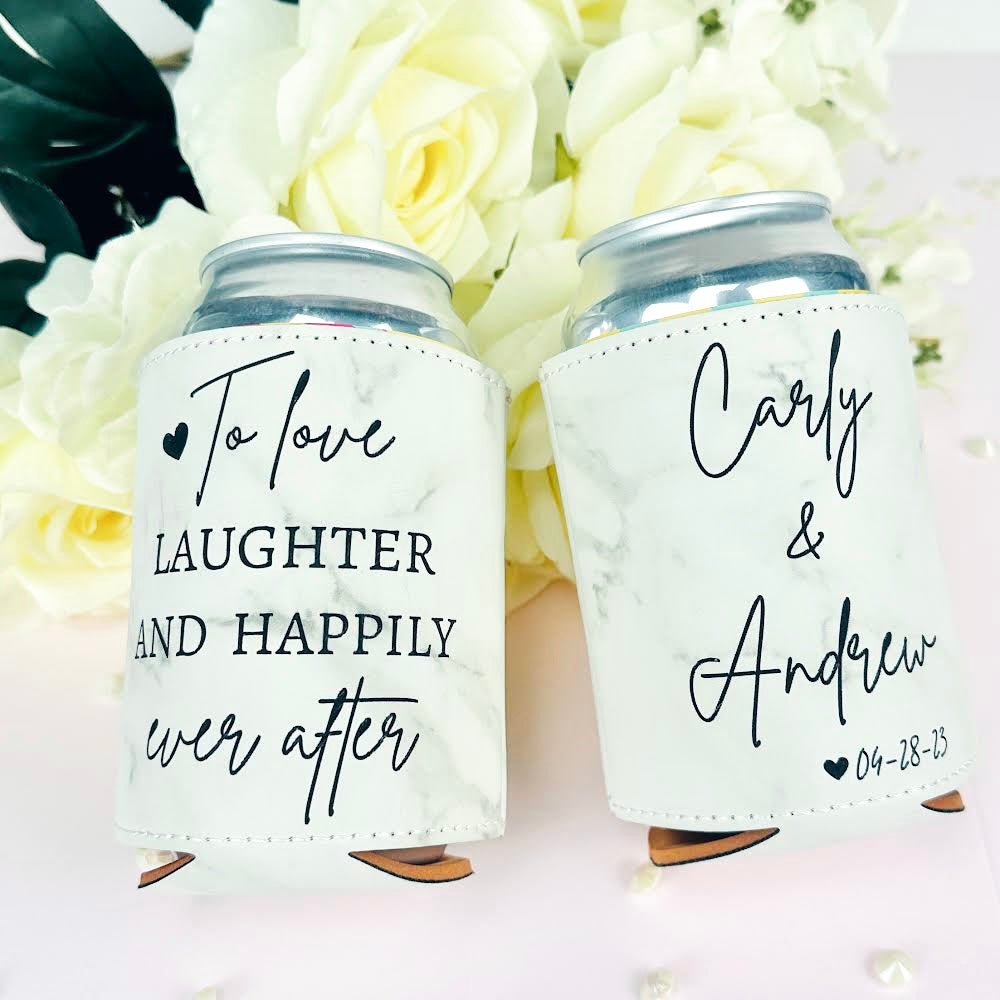 Happily Ever After Koozie - Forever Wedding Favors
