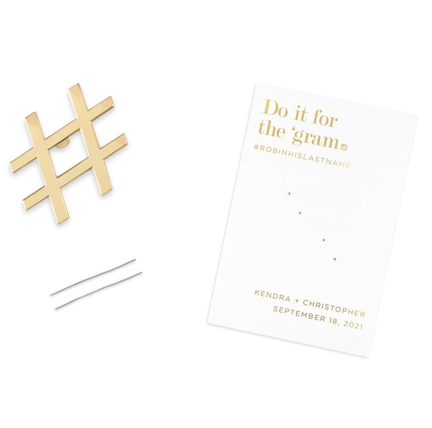 Hashtag Bottle Opener - Forever Wedding Favors