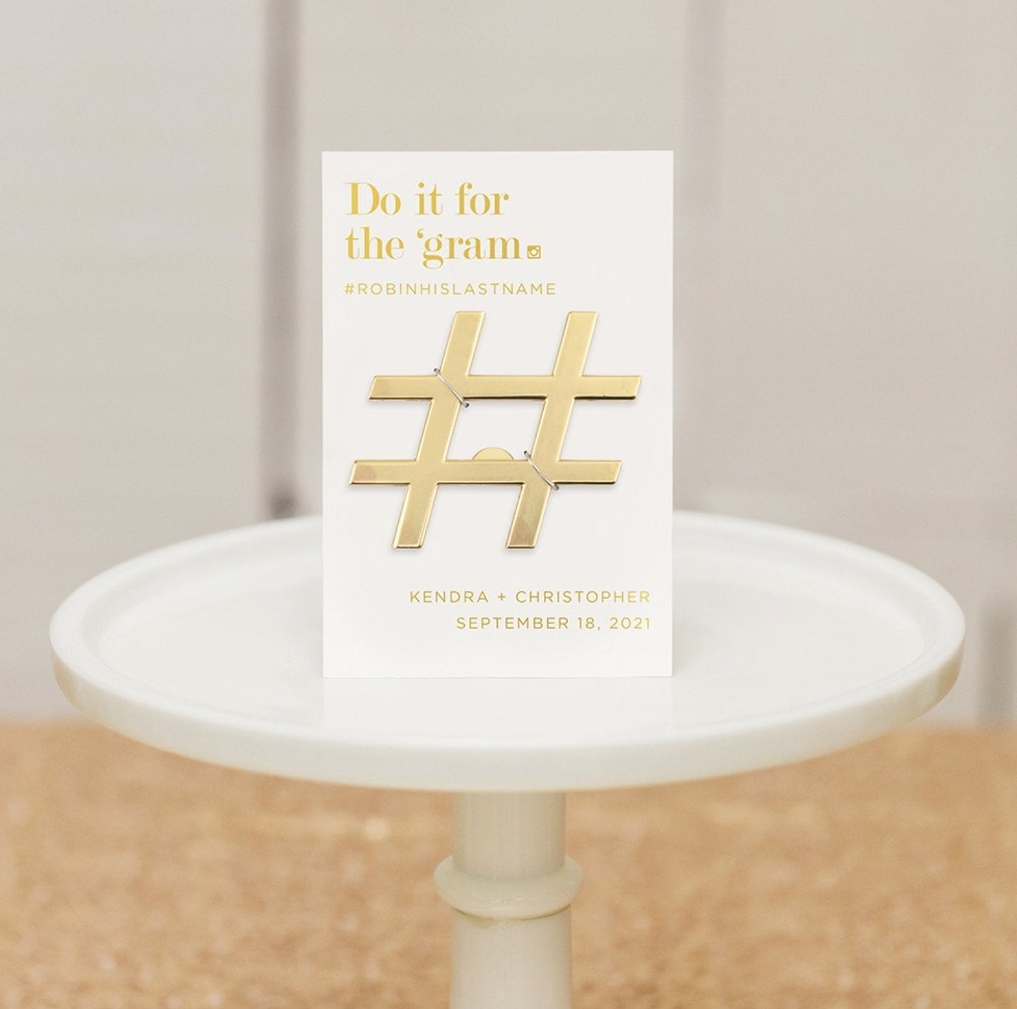 Hashtag Bottle Opener - Forever Wedding Favors