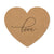 Heart Shaped Paper Drink Coasters - Love - Set Of 12 - Forever Wedding Favors