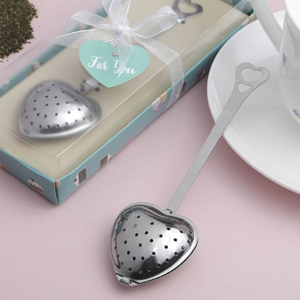 Heart Shaped Tea Infuser - Forever Wedding Favors