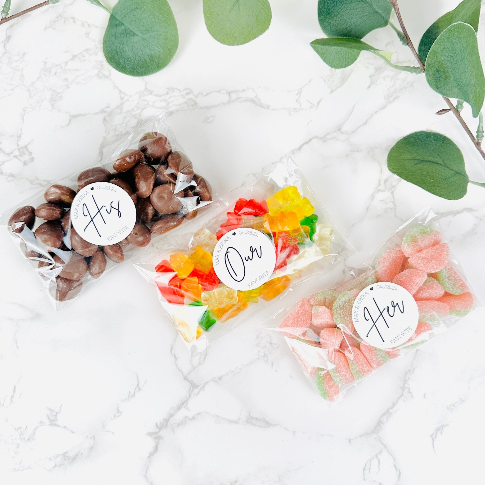 His & Hers Sweet Treat Candy Bags