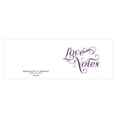 Letters of Love Notepad - Forever Wedding Favors