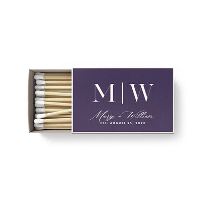 Love In A Box Matchbox - Forever Wedding Favors