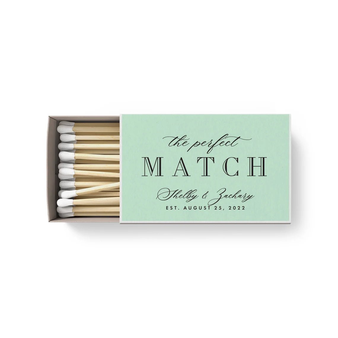 Love In A Box Matchbox - Forever Wedding Favors