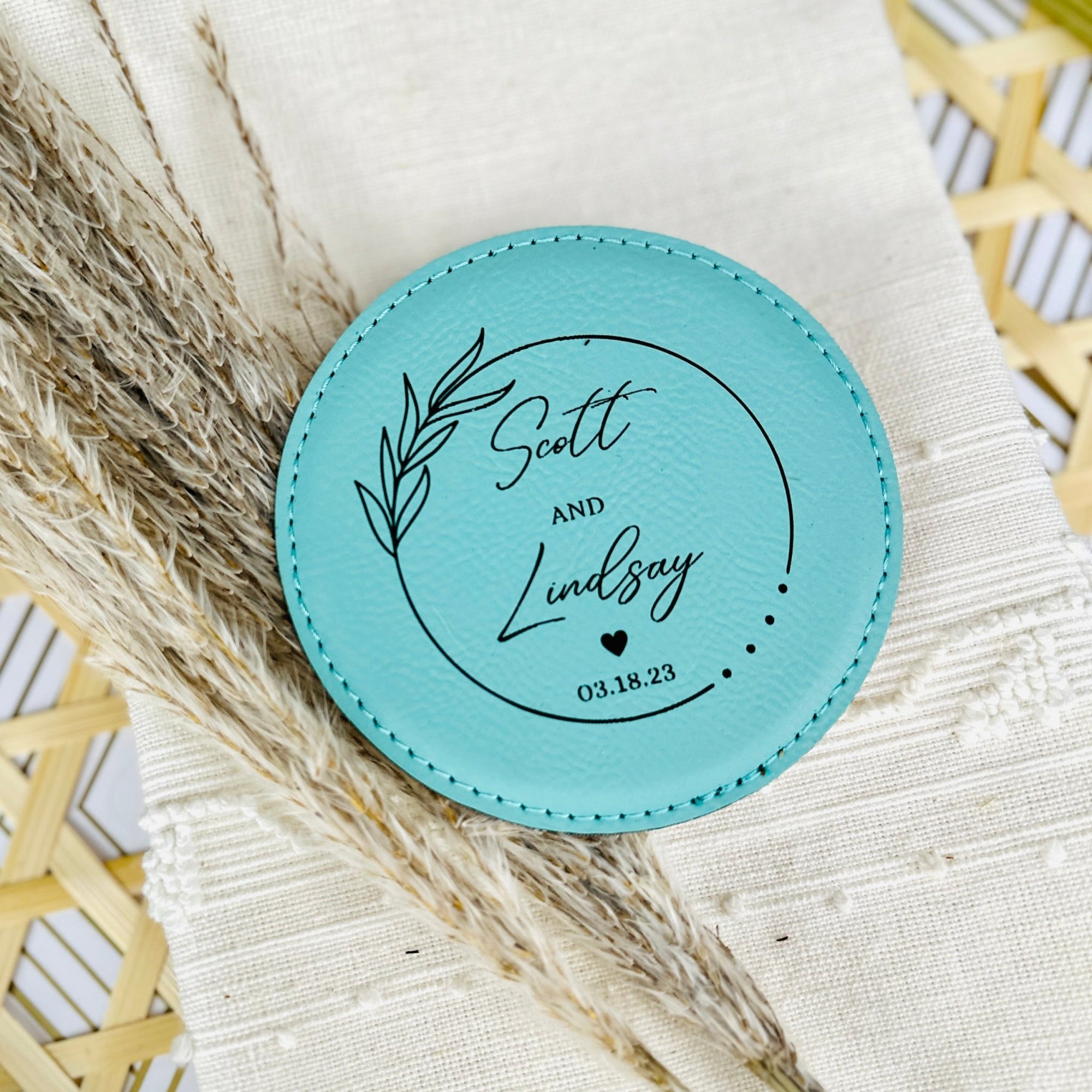 Love on the Rocks Coaster - Forever Wedding Favors