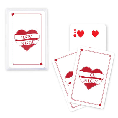 Lucky In Love Playing Cards - Forever Wedding Favors