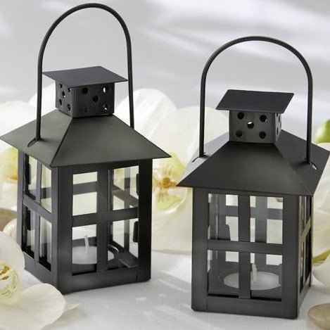 Luminous Tea Lantern - Black - Forever Wedding Favors