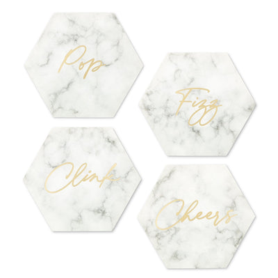 Marble Paper Coaster - Forever Wedding Favors