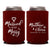 Married and Merry Wedding Can Coolers - Forever Wedding Favors