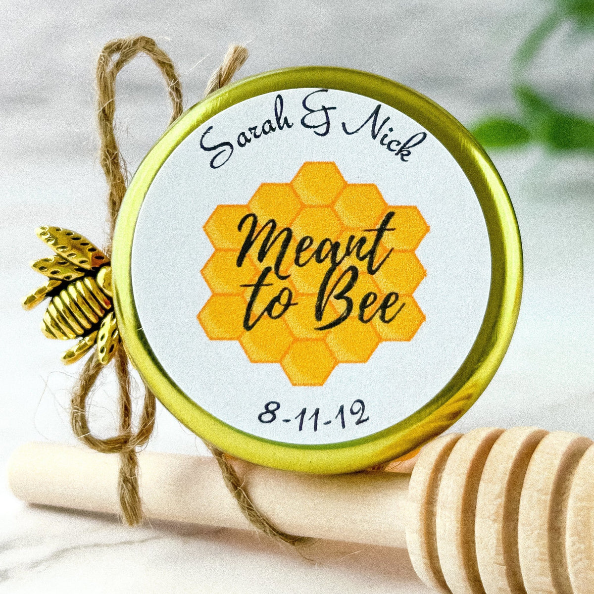 Meant To Bee Label - Forever Wedding Favors