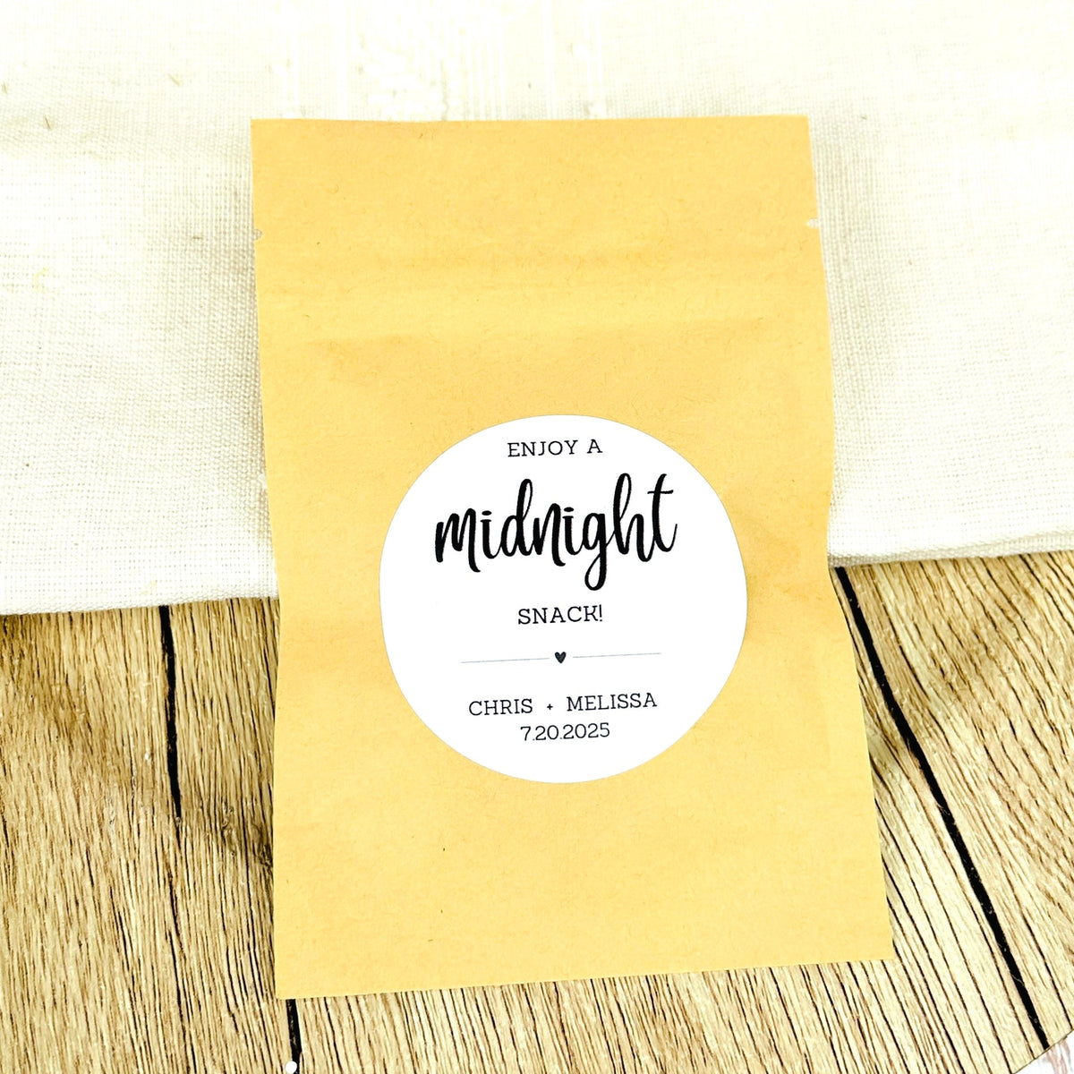 Midnight Snack Bag - Forever Wedding Favors