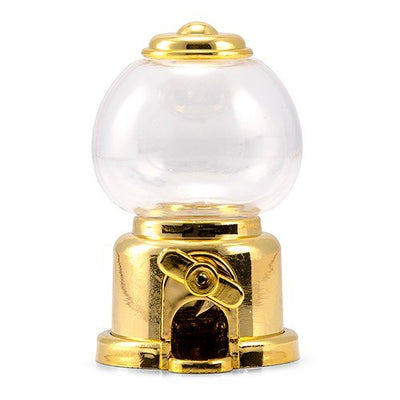 Mini Gold Gumball Machine - Forever Wedding Favors