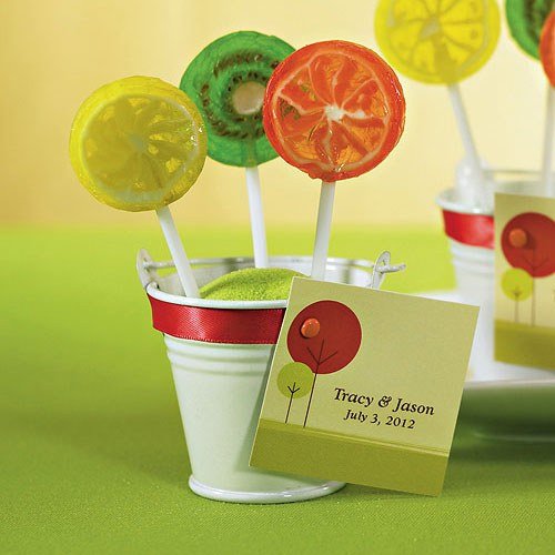 Mini Metal Pails Wedding Favor Forever Wedding Favors