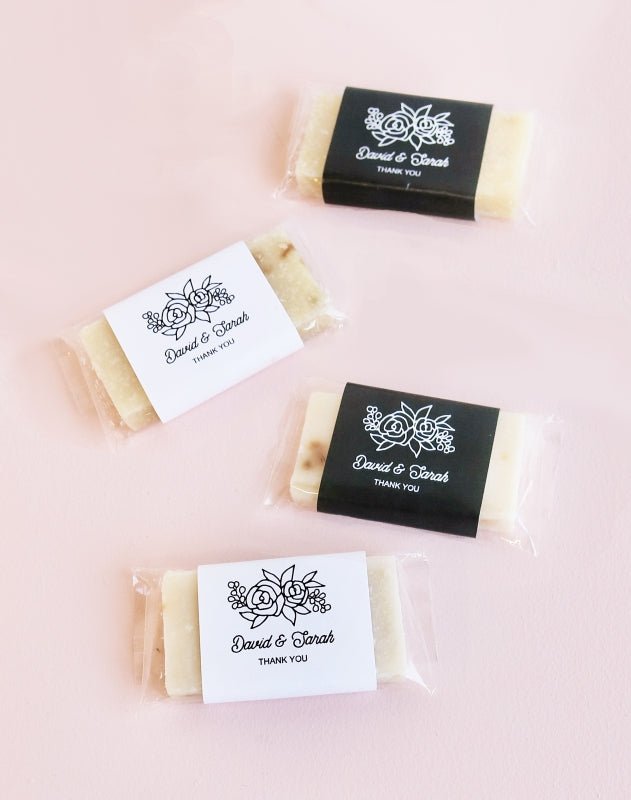 Mini Soap Favors - Floral - Forever Wedding Favors