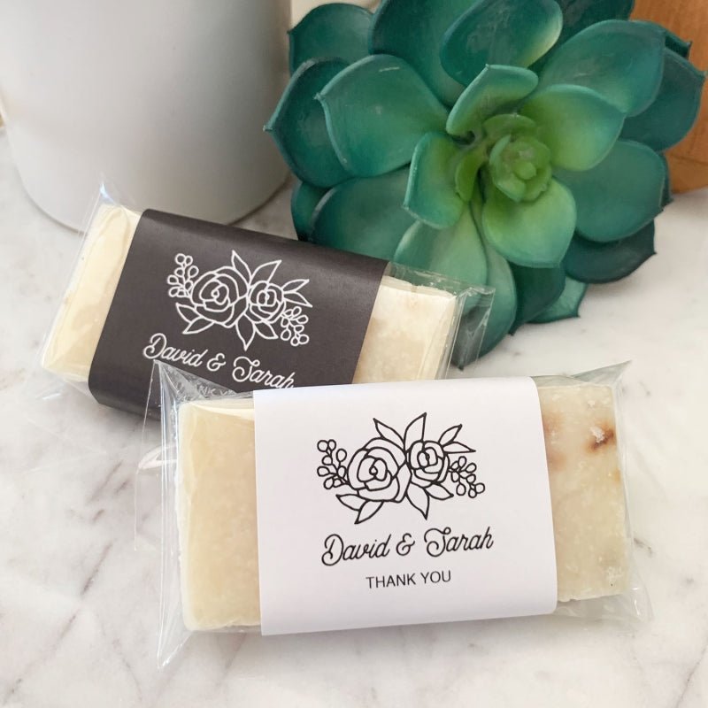 Mini Soap Favors - Floral - Forever Wedding Favors