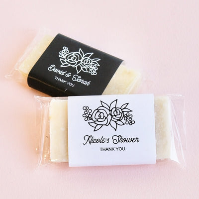 Mini Soap Favors - Floral - Forever Wedding Favors