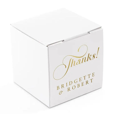 Miniature Square Paper Favor Boxes - Forever Wedding Favors