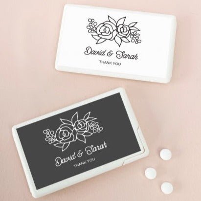 Mint Favor Packs - Floral - Forever Wedding Favors