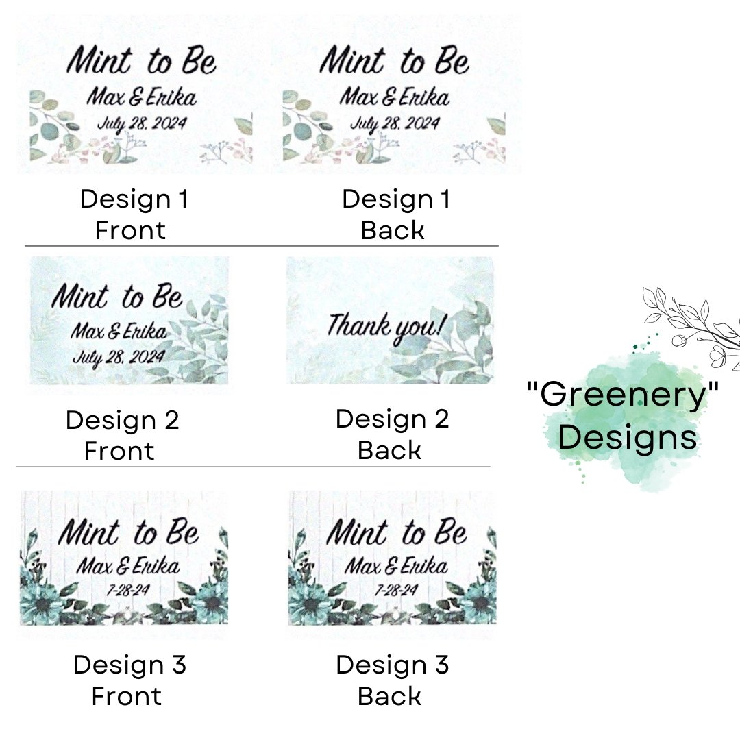 Mint To Be Wedding Favors - Forever Wedding Favors