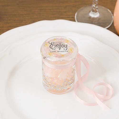 Modern Floral Small Sticker - Forever Wedding Favors