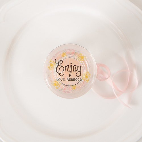Modern Floral Small Sticker - Forever Wedding Favors