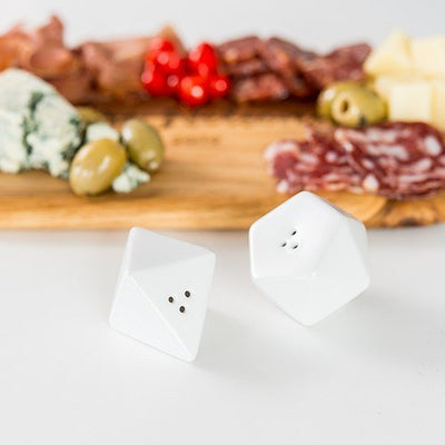 Modern Geo Salt & Pepper Shakers - Forever Wedding Favors