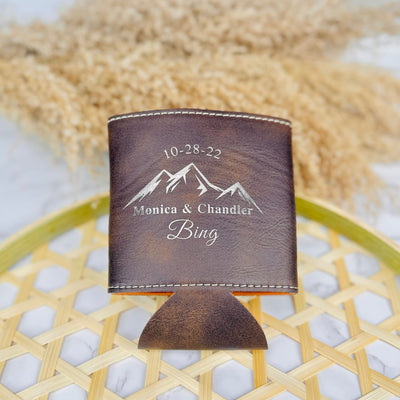 Mountain Memories Koozie - Forever Wedding Favors