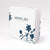 Navy Floral Notepad - Forever Wedding Favors