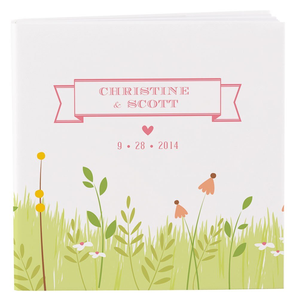 Notepad Favor With Personalized Homespun Charm Cover - Forever Wedding Favors