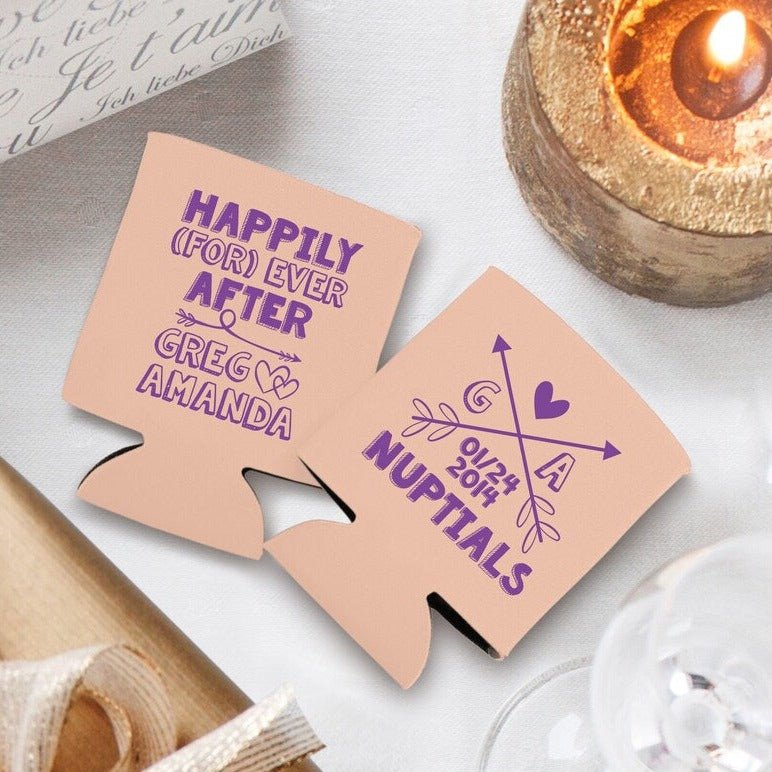 Nuptials Koozie - Forever Wedding Favors