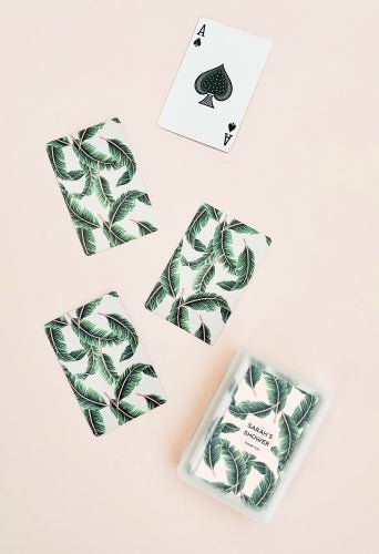 Palm Playing Cards - Forever Wedding Favors
