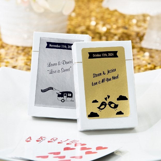 Las VEGAS Playing Cards - Favors & Flowers