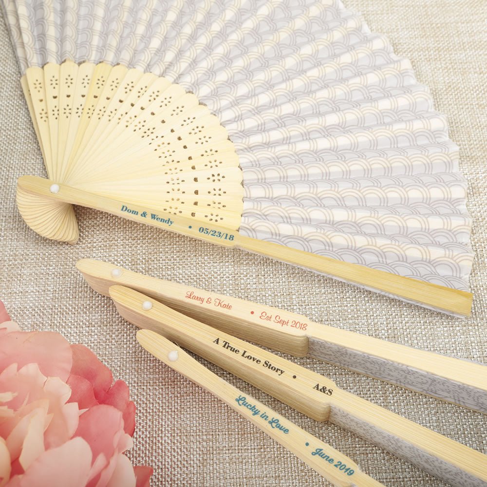 Personalized Fan / Wedding Fan / Detail for Guests / Wooden Fan