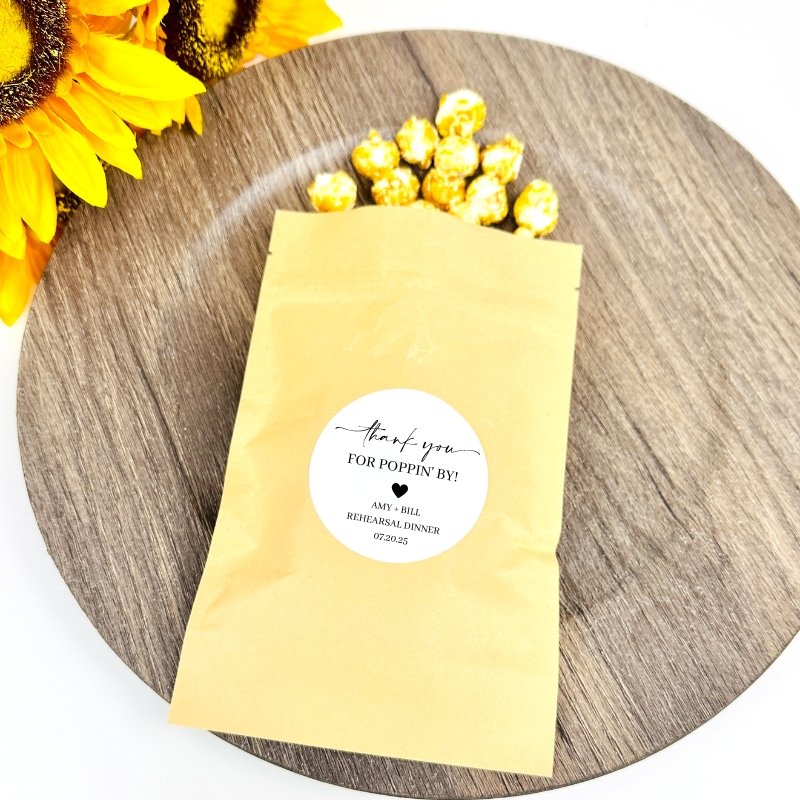 Popcorn Toast To Love - Forever Wedding Favors