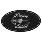 Promotional Oval Leather Magnet - Forever Wedding Favors