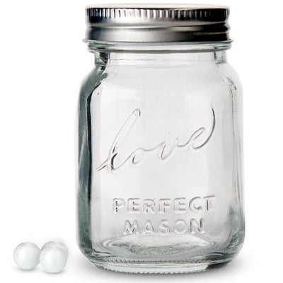 Mini LOVE Mason Jars - Hand Painted