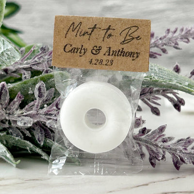 Rustic Themed Mint Wedding Favors - Forever Wedding Favors