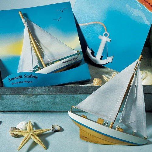 Sail Away Magnet - Forever Wedding Favors